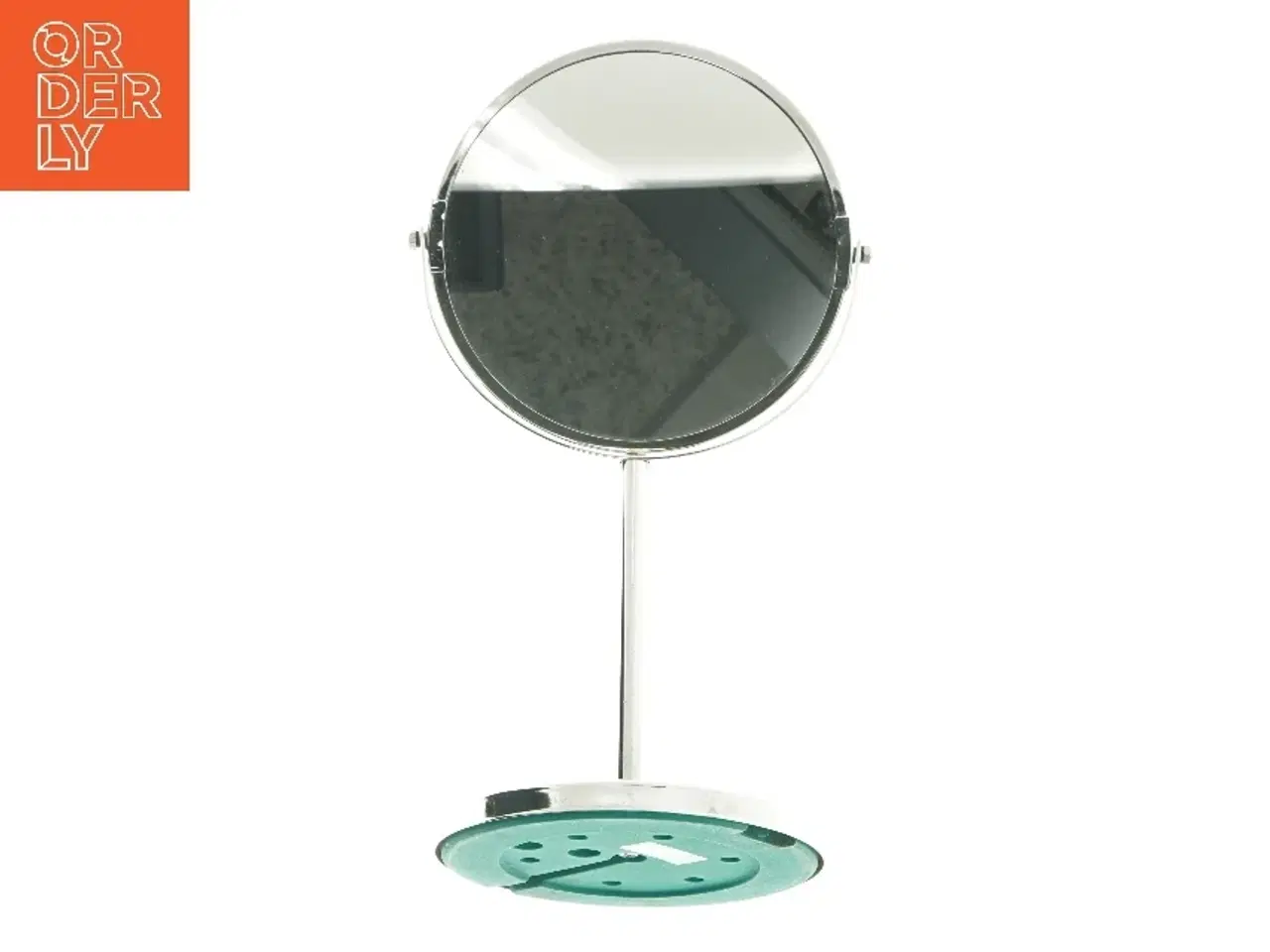 Billede 1 - Vægspejl med sugekop (str. 35,5 cm)