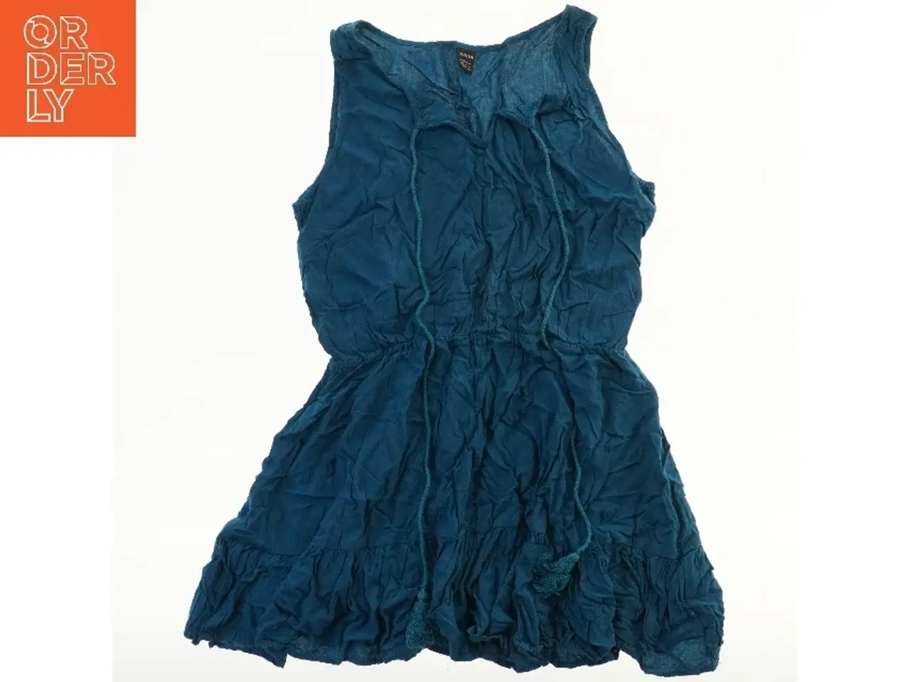 Billede 1 - Ærmeløs kjole med rynket design fra SHEIN  (str. M)