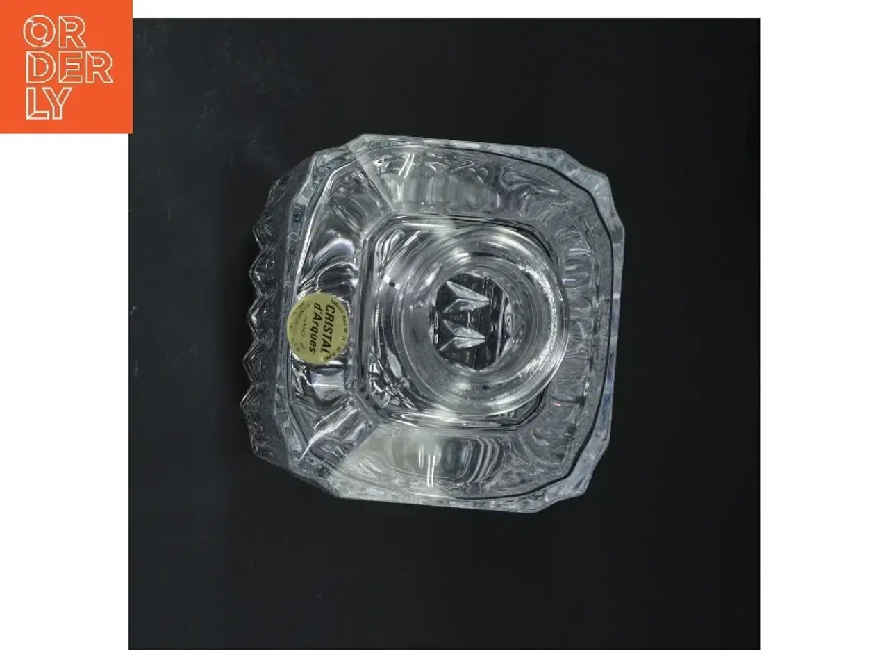 Billede 5 - Krystalkaraffel med prop (str. 25x10x10 cm)