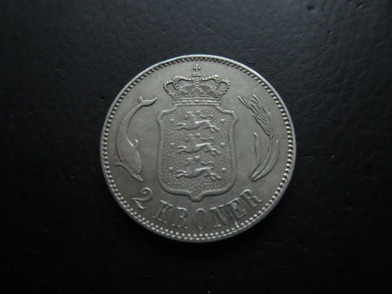 Billede 2 - 2 kroner 1875 detaljeret eksemplar