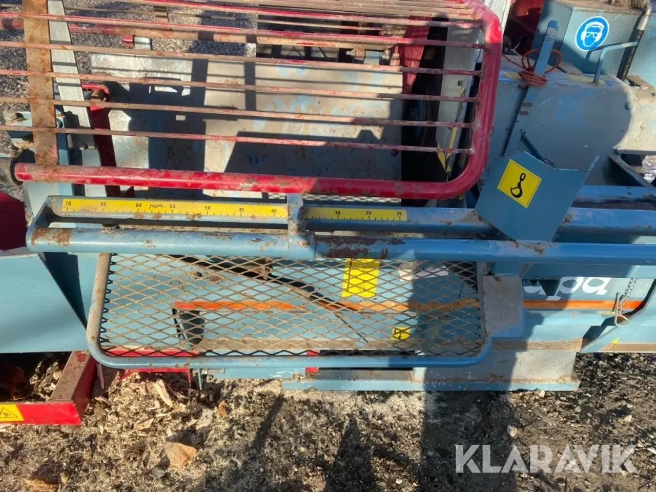 Billede 8 - Sav/Brændekløver Japa 900 med transportbånd