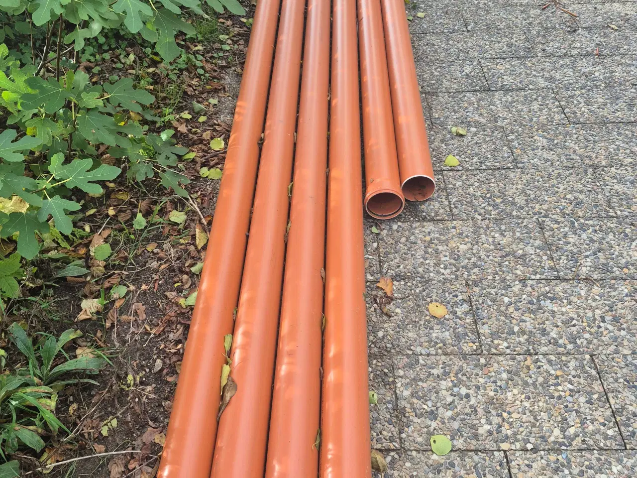 Billede 1 - Kloakrør 110mm plastrør 