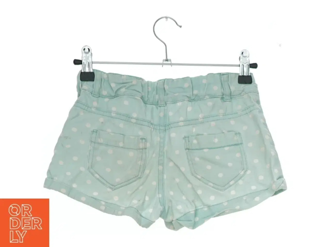 Billede 2 - Mintgrønne shorts med prikker fra Unit (str. 122)