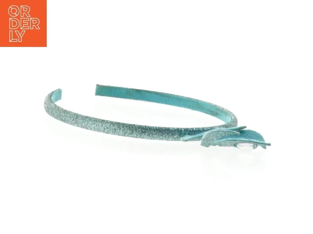 Billede 5 - Hårbøjle med glimmer og sløjfe fra Disney (str. Ø, 12 cm)