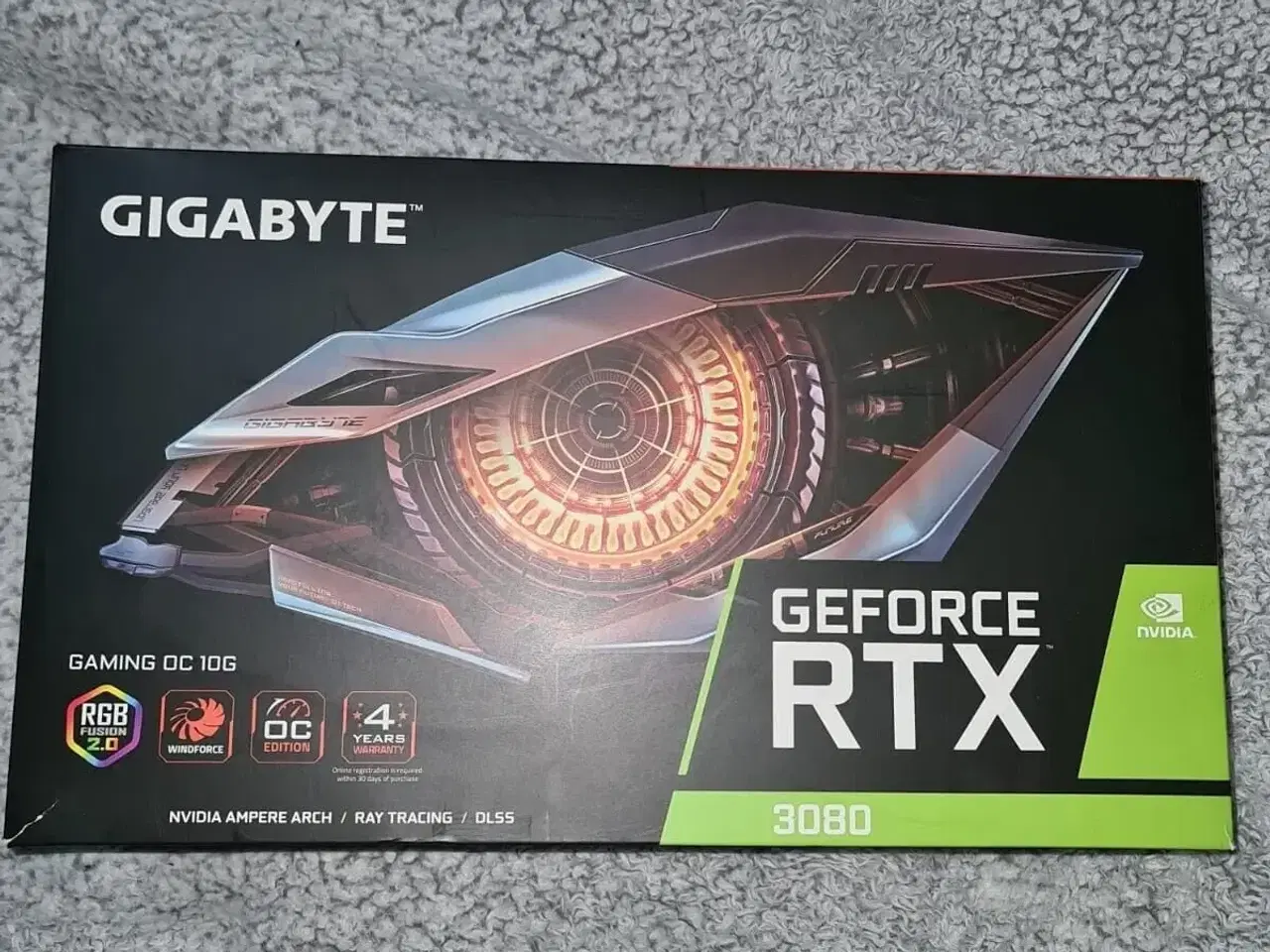 Billede 1 - Gigabyte Geforce RTX 3080 gaming OC 10 gb