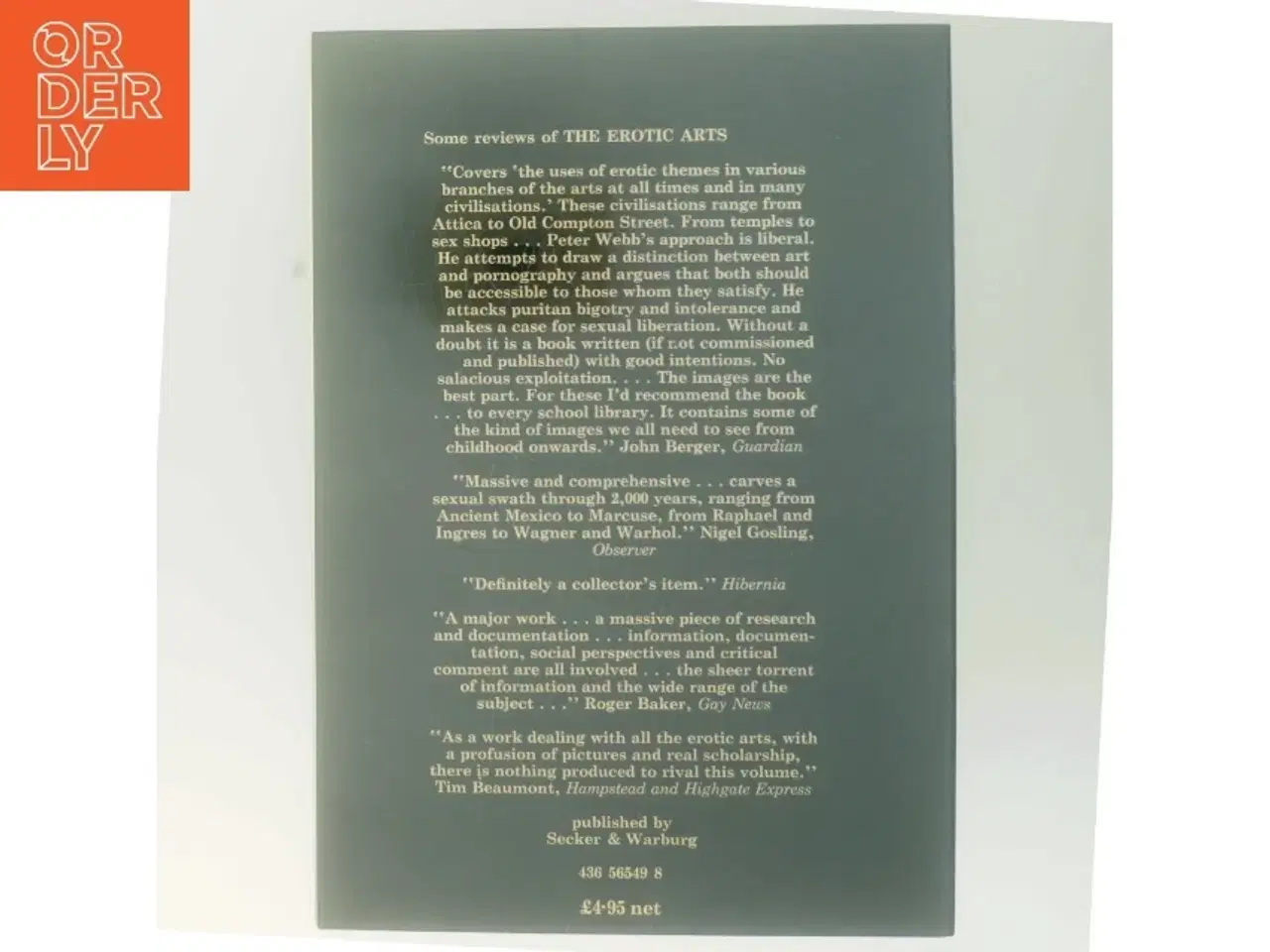 Billede 6 - The Erotic Arts af Peter Webb (Bog)