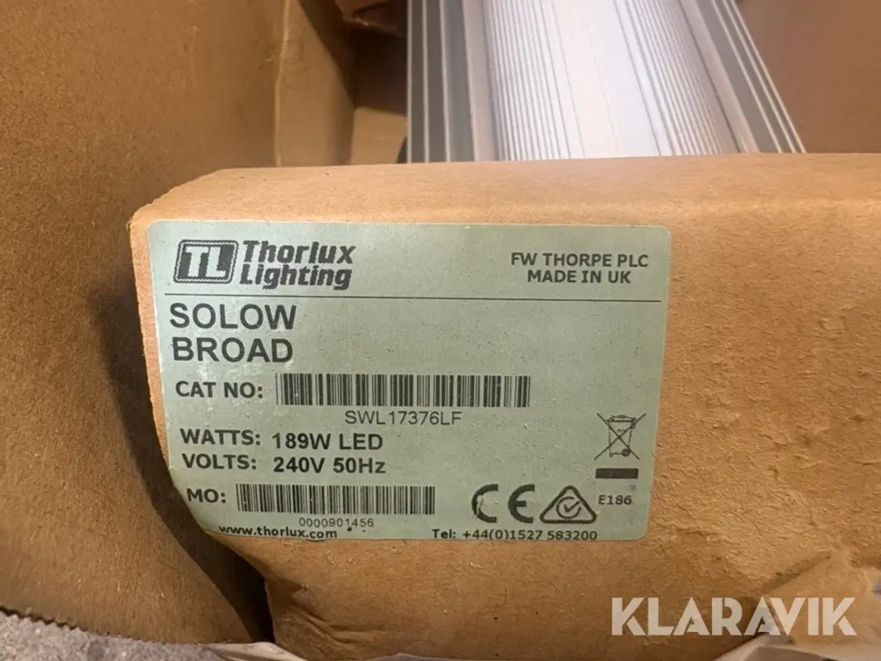 Billede 5 - Loftslamper Thorlux Lighting Solow Broad 5 styk