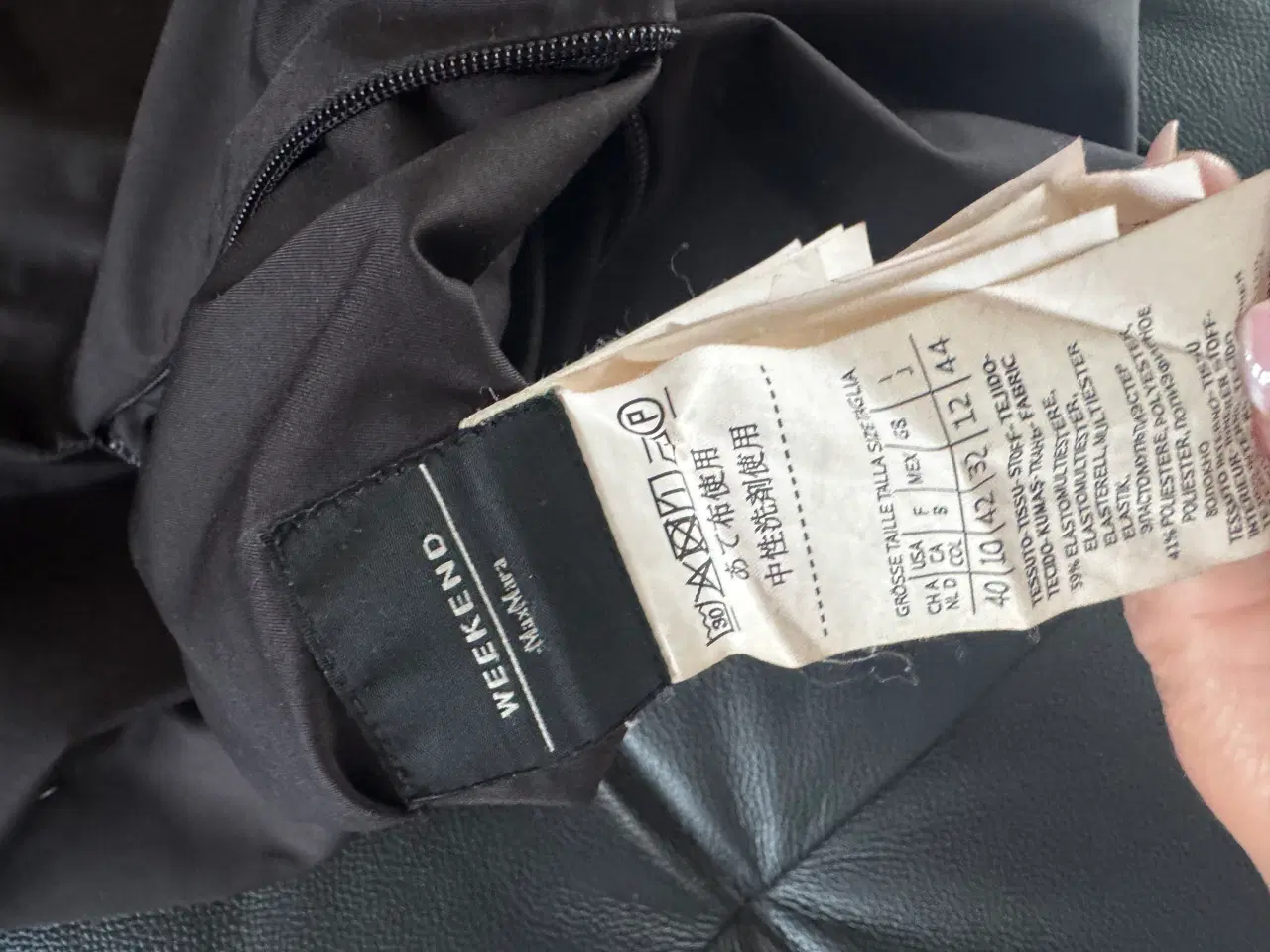 Billede 7 - Weekend Max Mara vendbar dunjakke med hætte – 