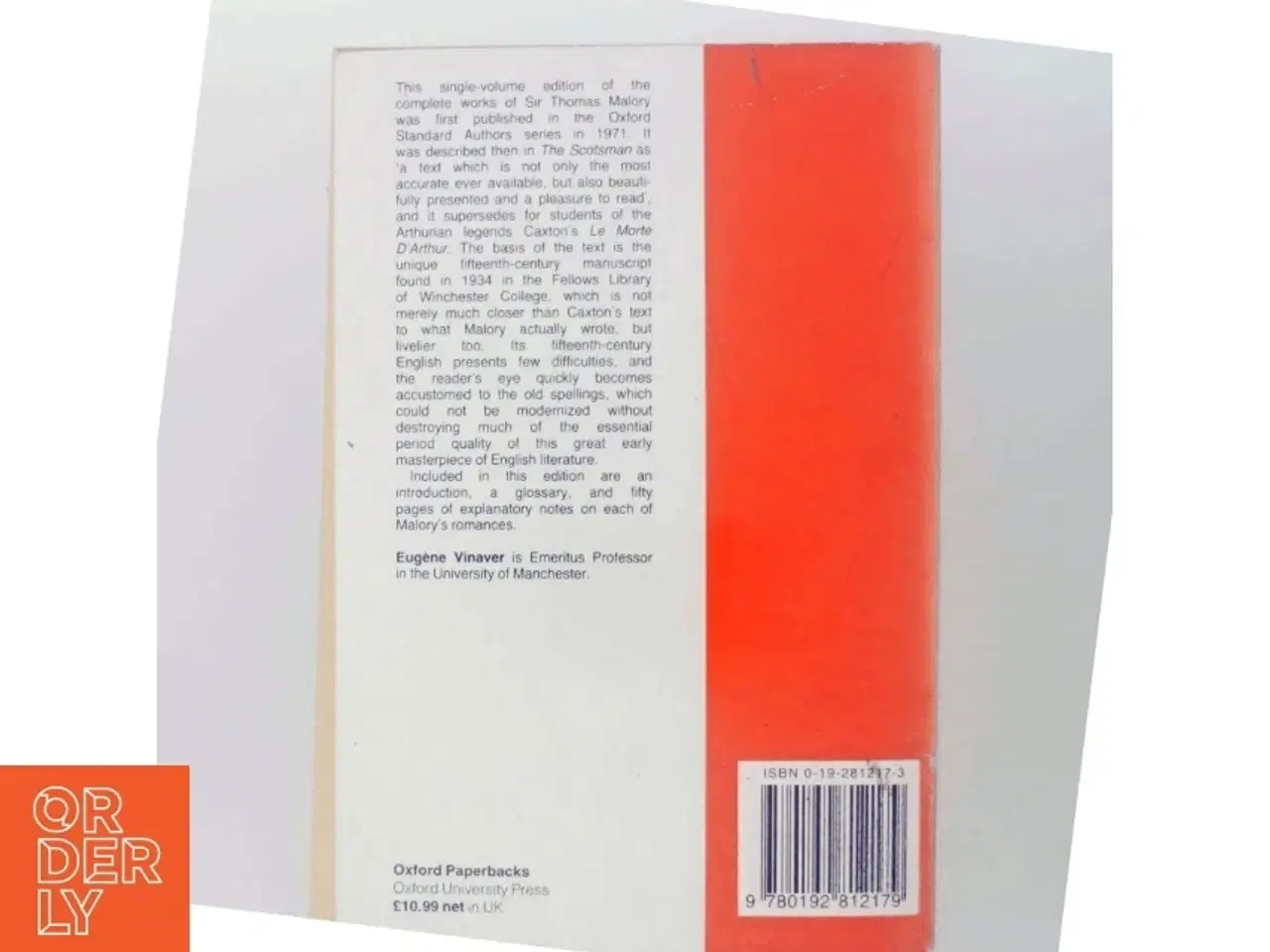 Billede 3 - The Legend of King Arthur - The complete works of Sir Thomas Malory (Bog)