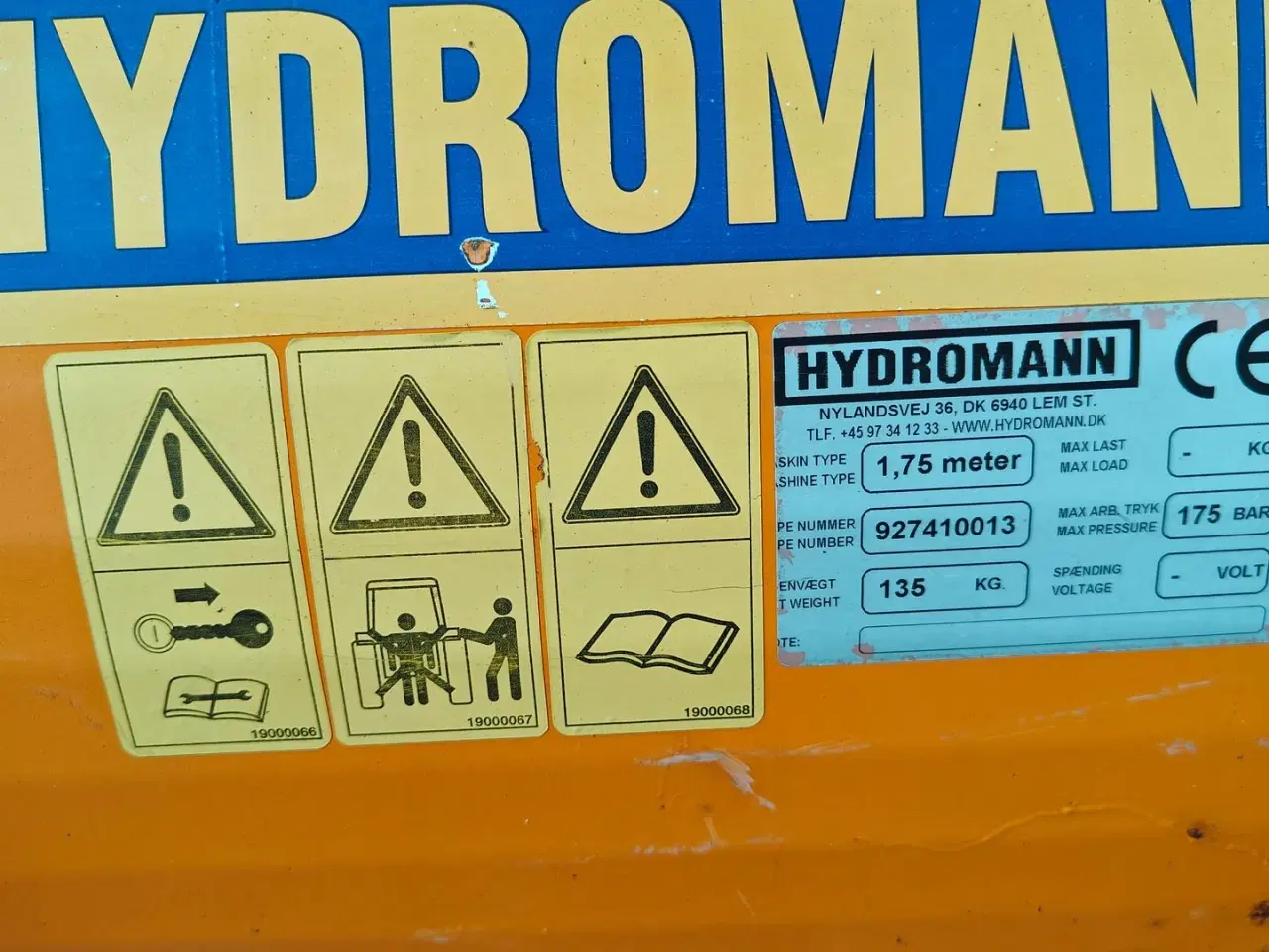 Billede 5 - Hydromann Sneskraber 175cm