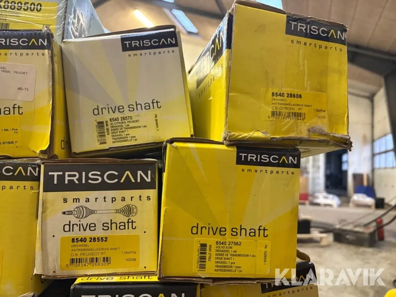 Billede 10 - Assoteret trækaksler Triscan - cirka 50 styks