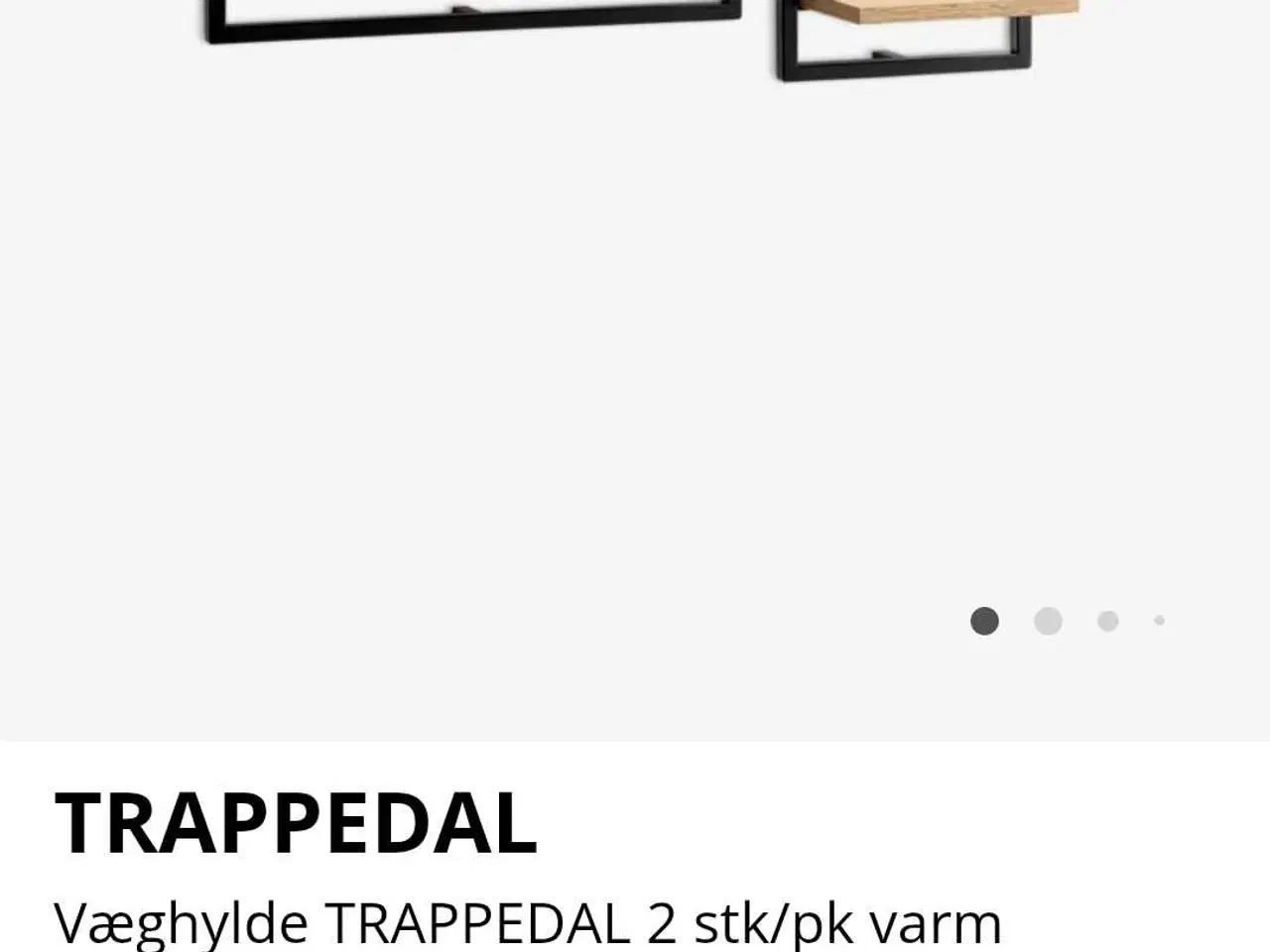 Billede 1 - 2 af de små hylder