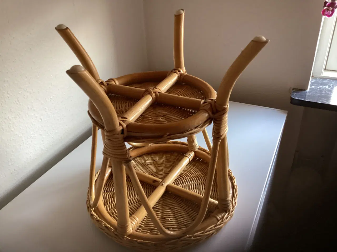 Billede 2 - Lille bambusbord 