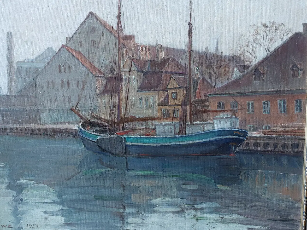 Billede 1 - LAURITZ HOWE ( 1869 - 1945 )- oliemaleri