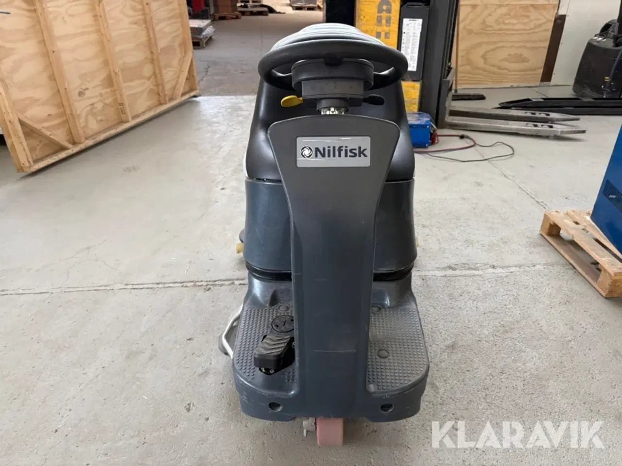 Billede 5 - Gulvvasker Nilfisk BR 752 ride-on scrubber-dryer