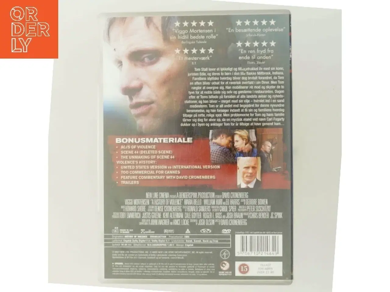 Billede 3 - A history of violence (DVD) med Viggo Mortensen (DVD)