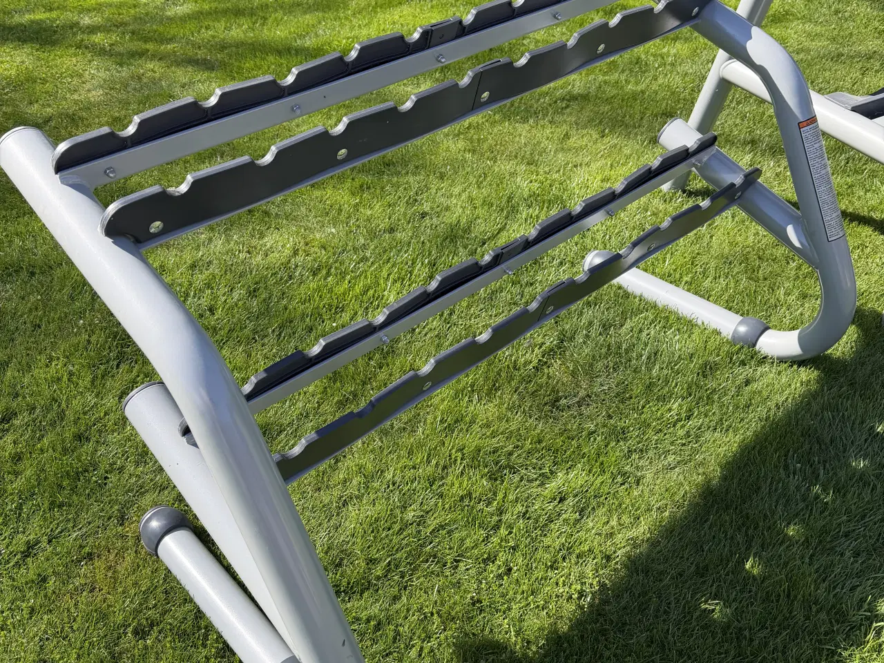 Billede 2 - Technogym Håndvægtsstativ / dumbbell rack