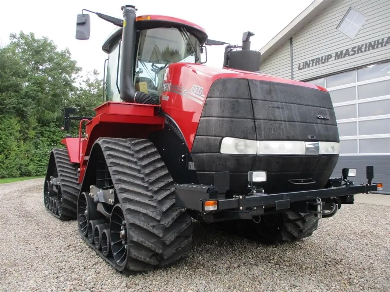 Billede 2 - Case IH Quadtrac 470 med 1000omd PTO & 30tommer / 76cm bånd på. GPS anlæg.