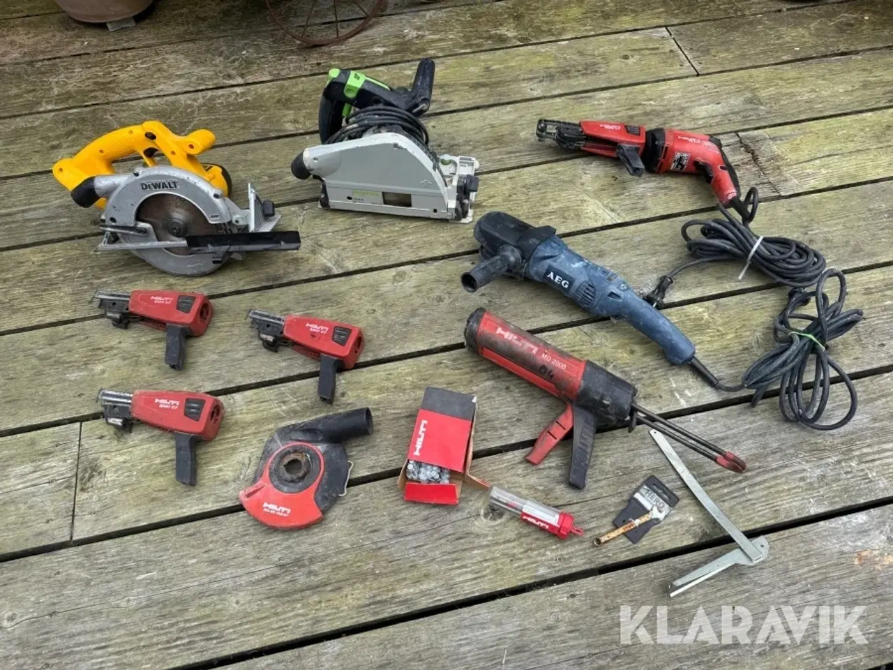 Billede 1 - Parti med el-værktøj Hilti, Festool, DeWalt og AEG