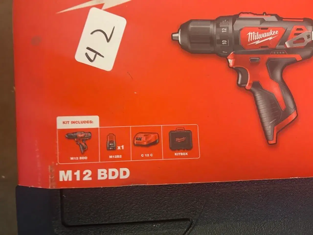 Billede 2 - MILWAUKEE Skruemaskine M12 BPD