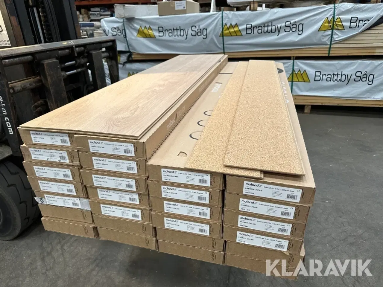 Billede 11 - Moland Oak Cork Plank French Cream 58,86m2