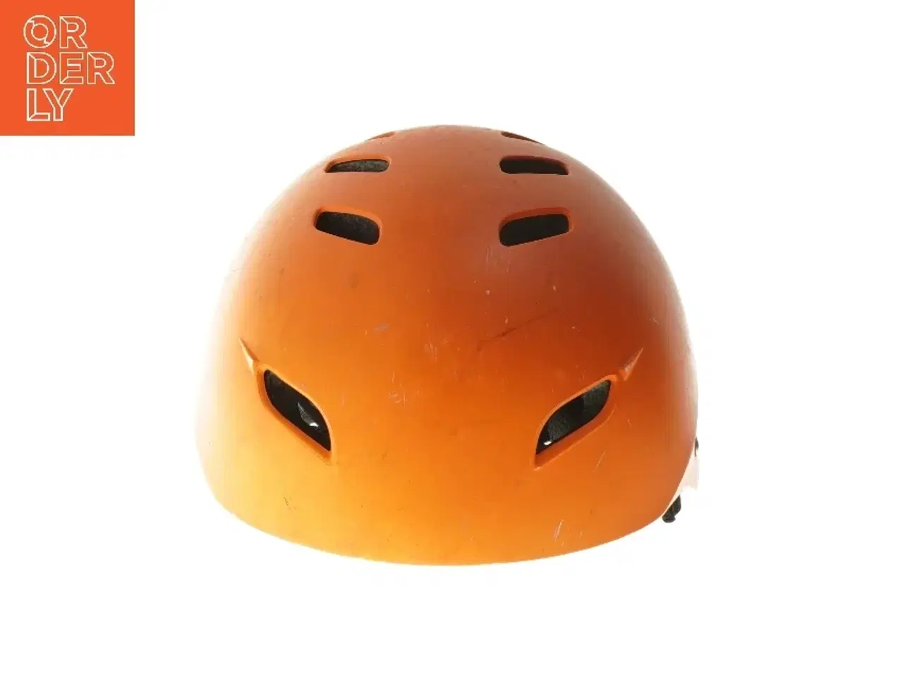 Billede 2 - Orange cykelhjelm (str. 52-55 cm)
