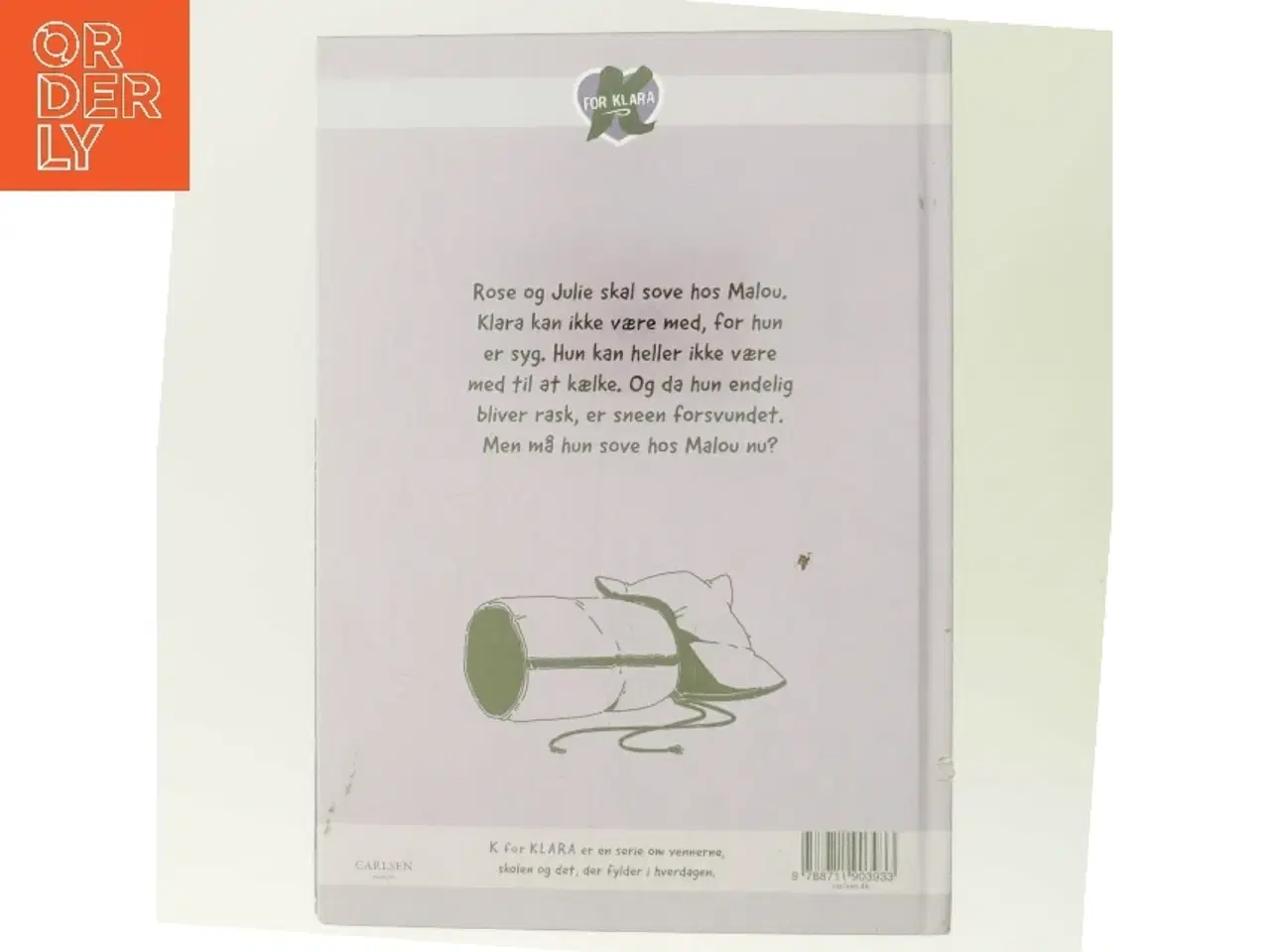 Billede 3 - Sove hos Malou af Line Kyed Knudsen (Bog)