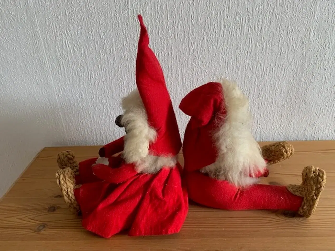 Billede 3 - Nisse / koglenisse - julemand - juledame - retro
