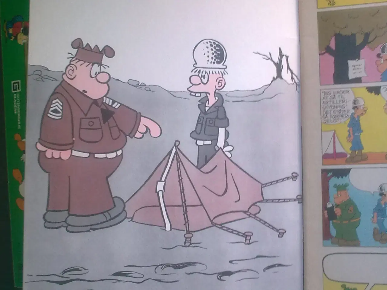 Billede 20 - Granat vase + Aluminia krig digt + 1. v krig bog 