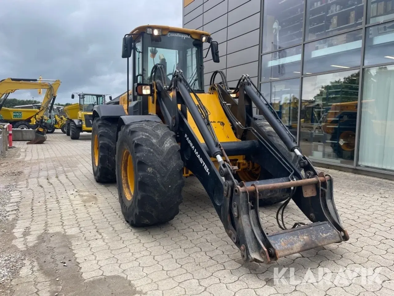Billede 3 - Gummiged JCB 416S