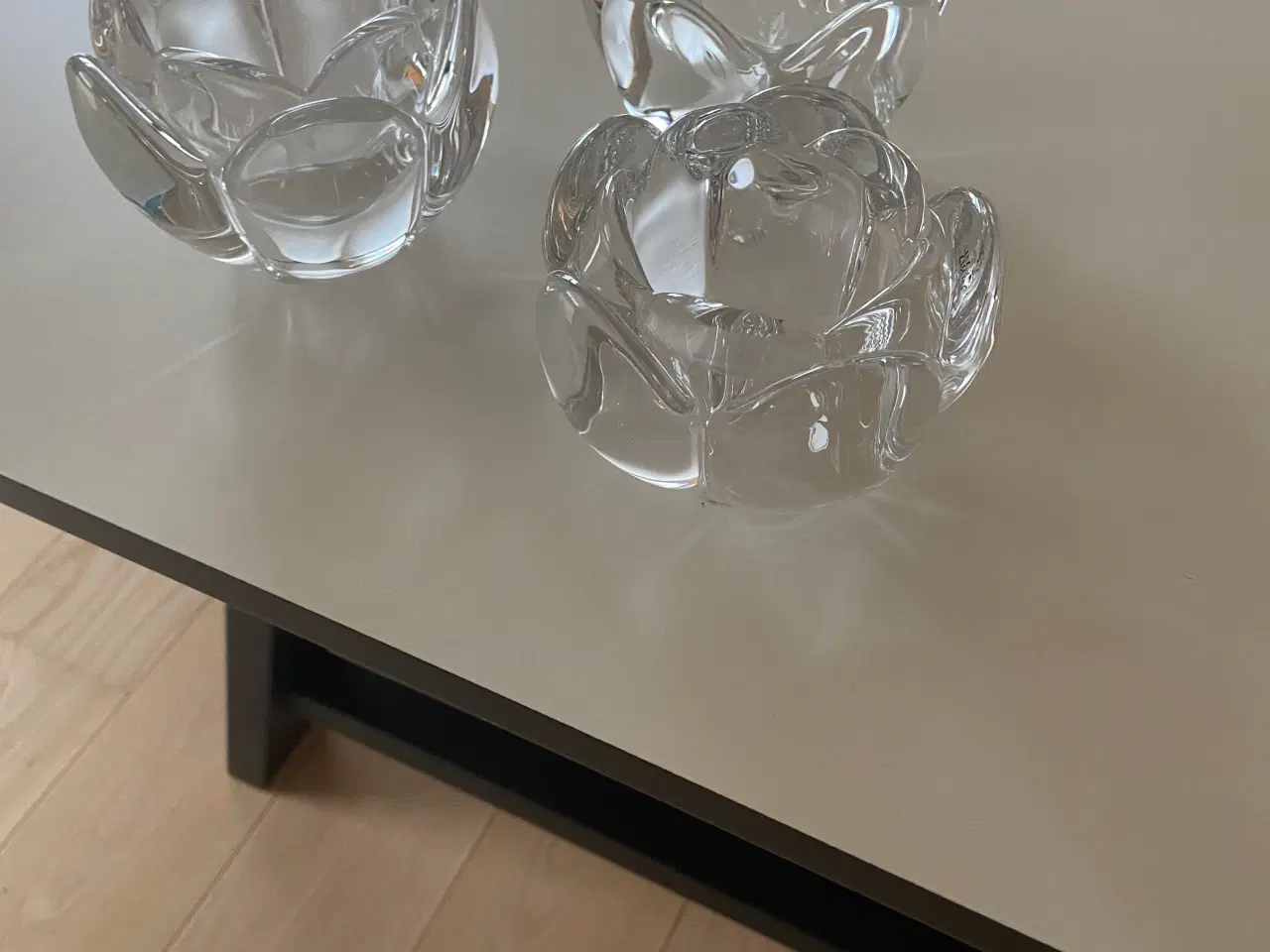 Billede 1 - Lotus lysestager fra Holmegaard