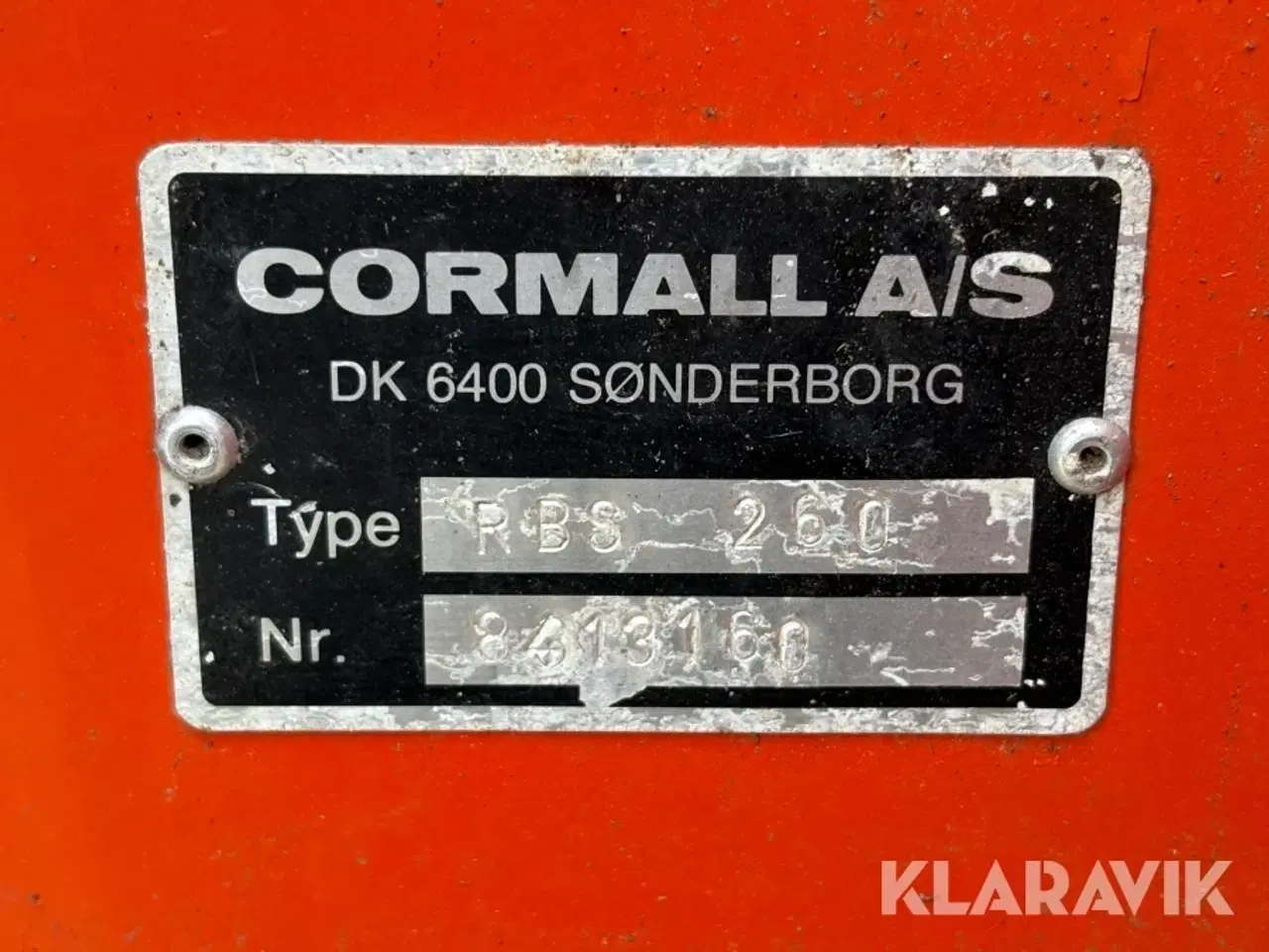 Billede 4 - Halmsnitter Cormall RBS 260