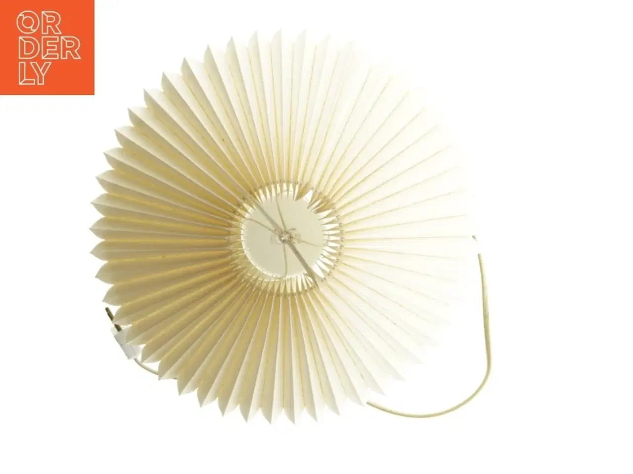 Billede 2 - Bordlampe med plisseret skærm (str. 38 cm)