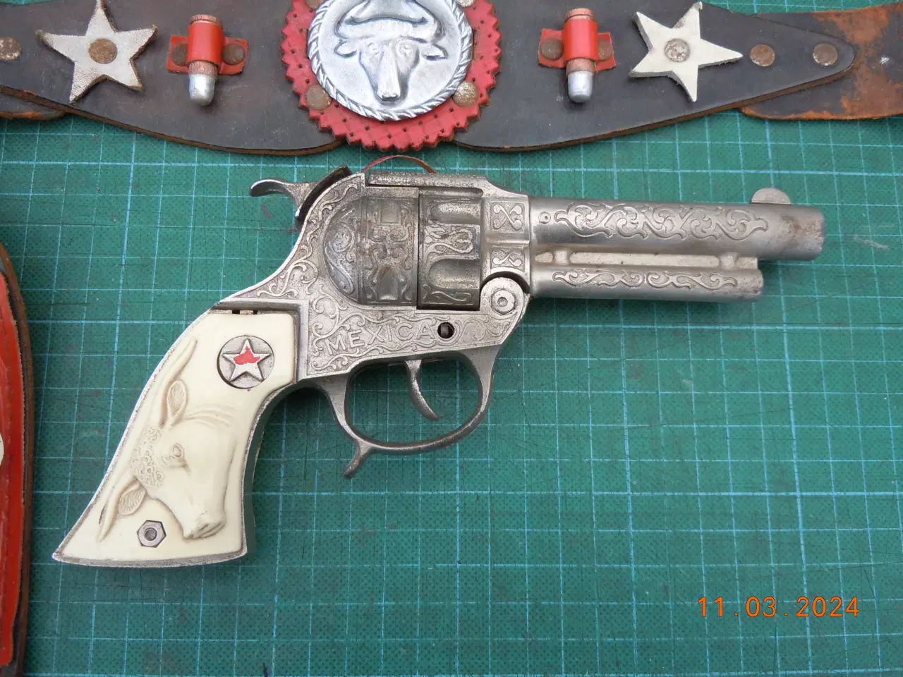 Billede 5 - 1950 Legetøjsrevolver HUBLEY U.S.A.