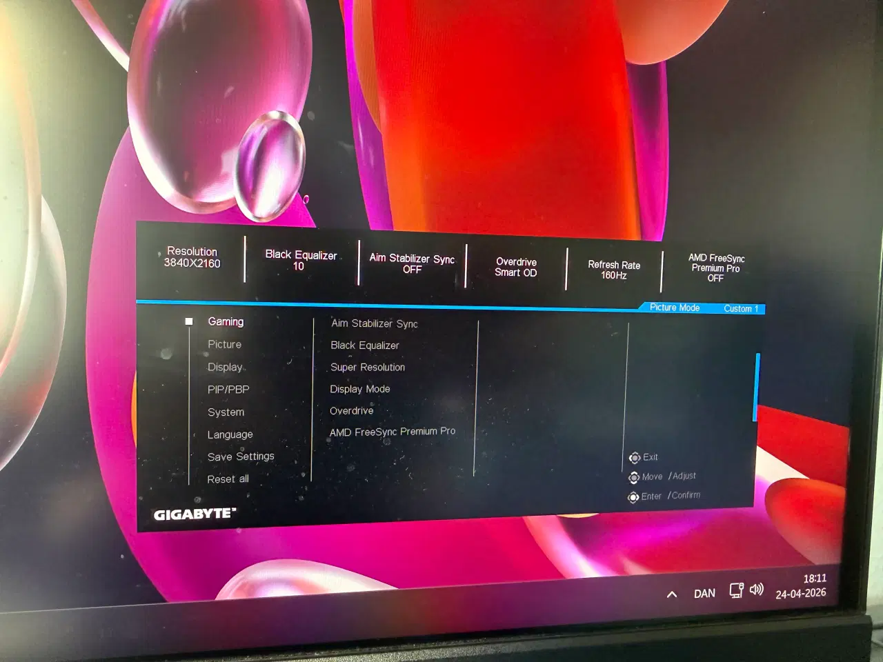 Billede 2 - Gigabyte M27U