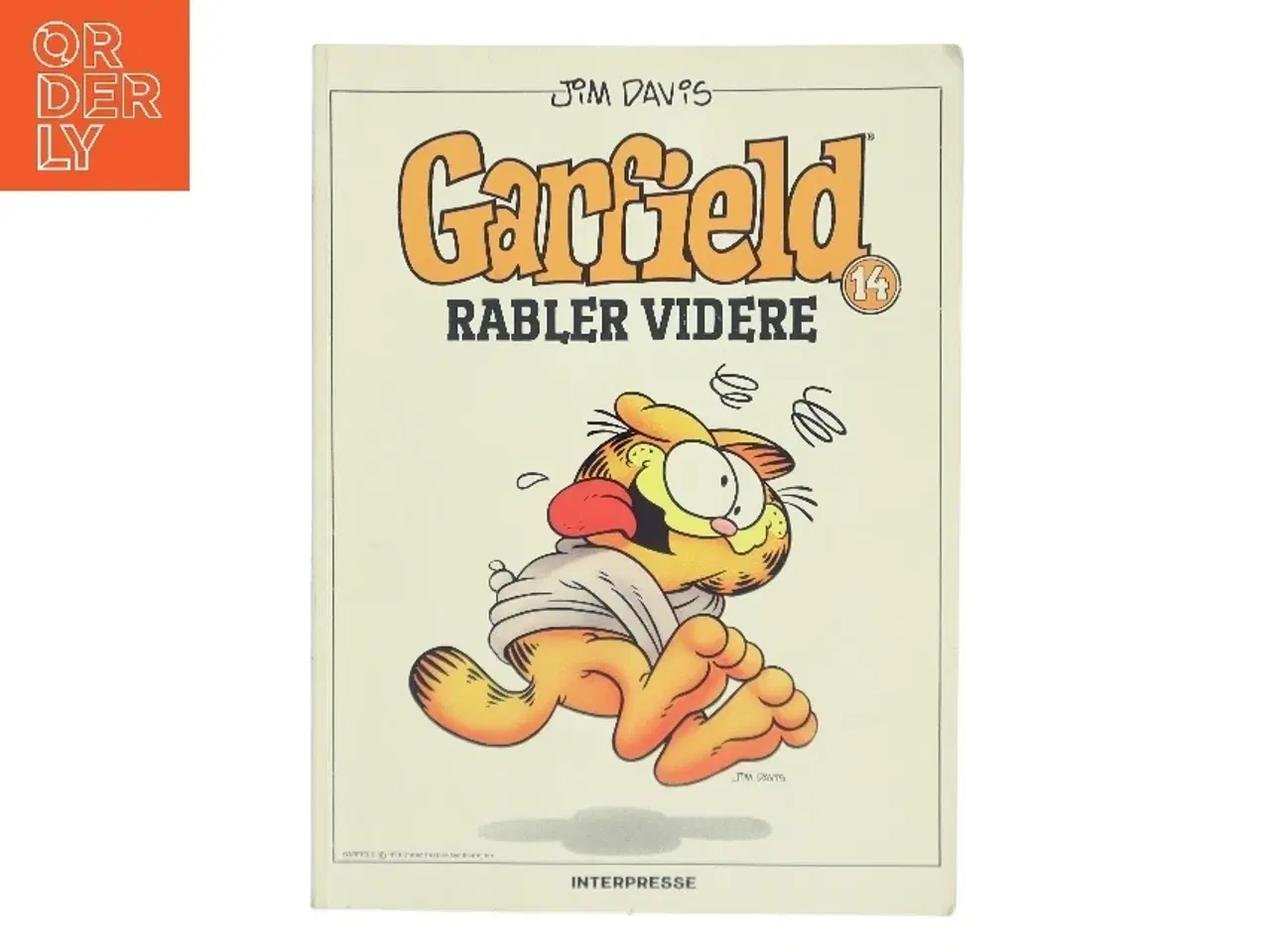 Billede 1 - Garfield løber panden mod muren / af Jim Davis (Bog)
