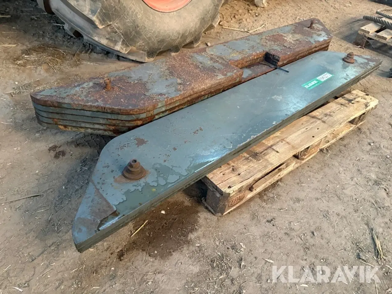 Billede 1 - Vægt klodser - passer til Jaguar snitter i 800 og 900 serie