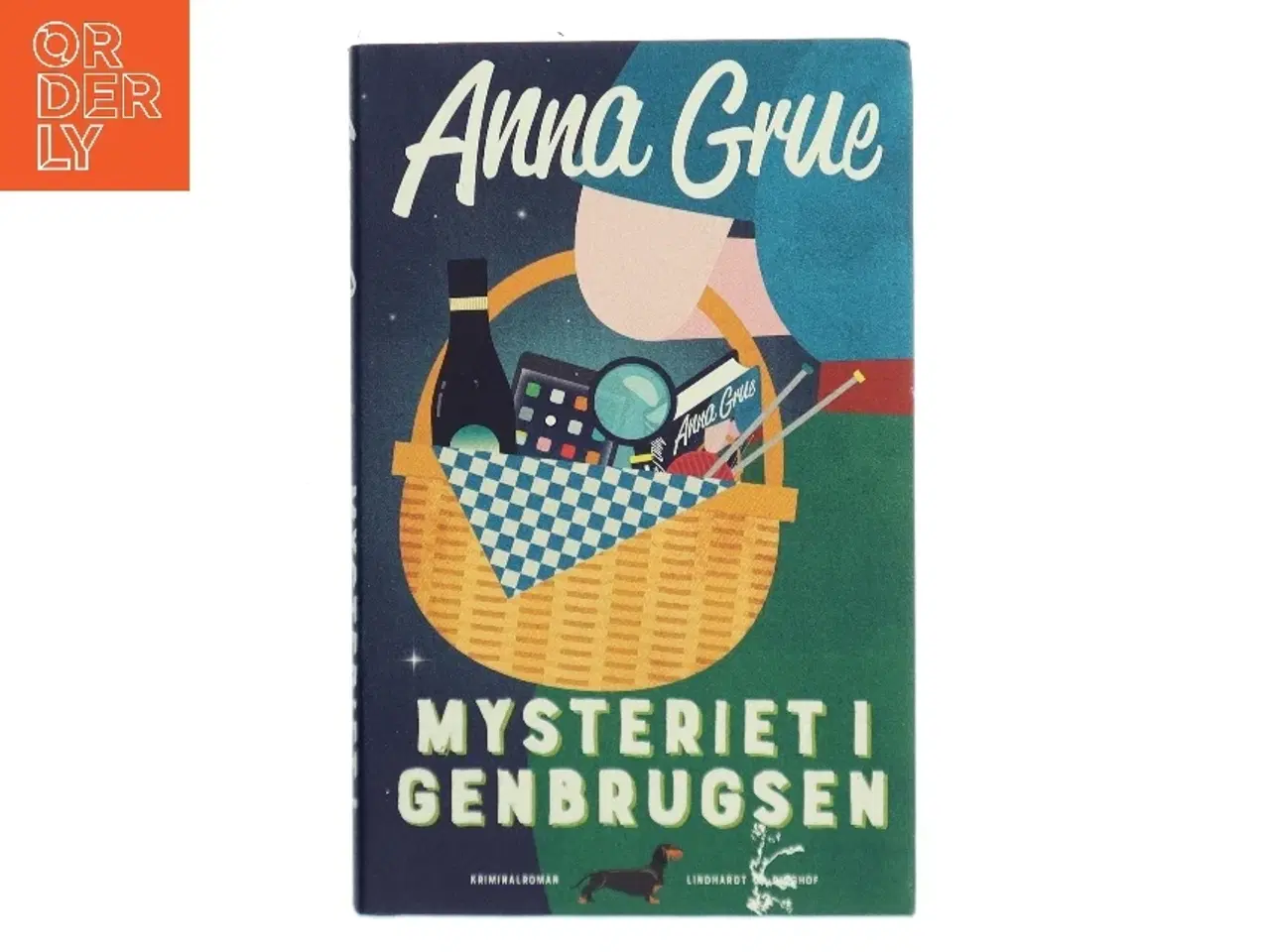 Billede 1 - Mysteriet i Genbrugsen : kriminalroman af Anna Grue (Bog)