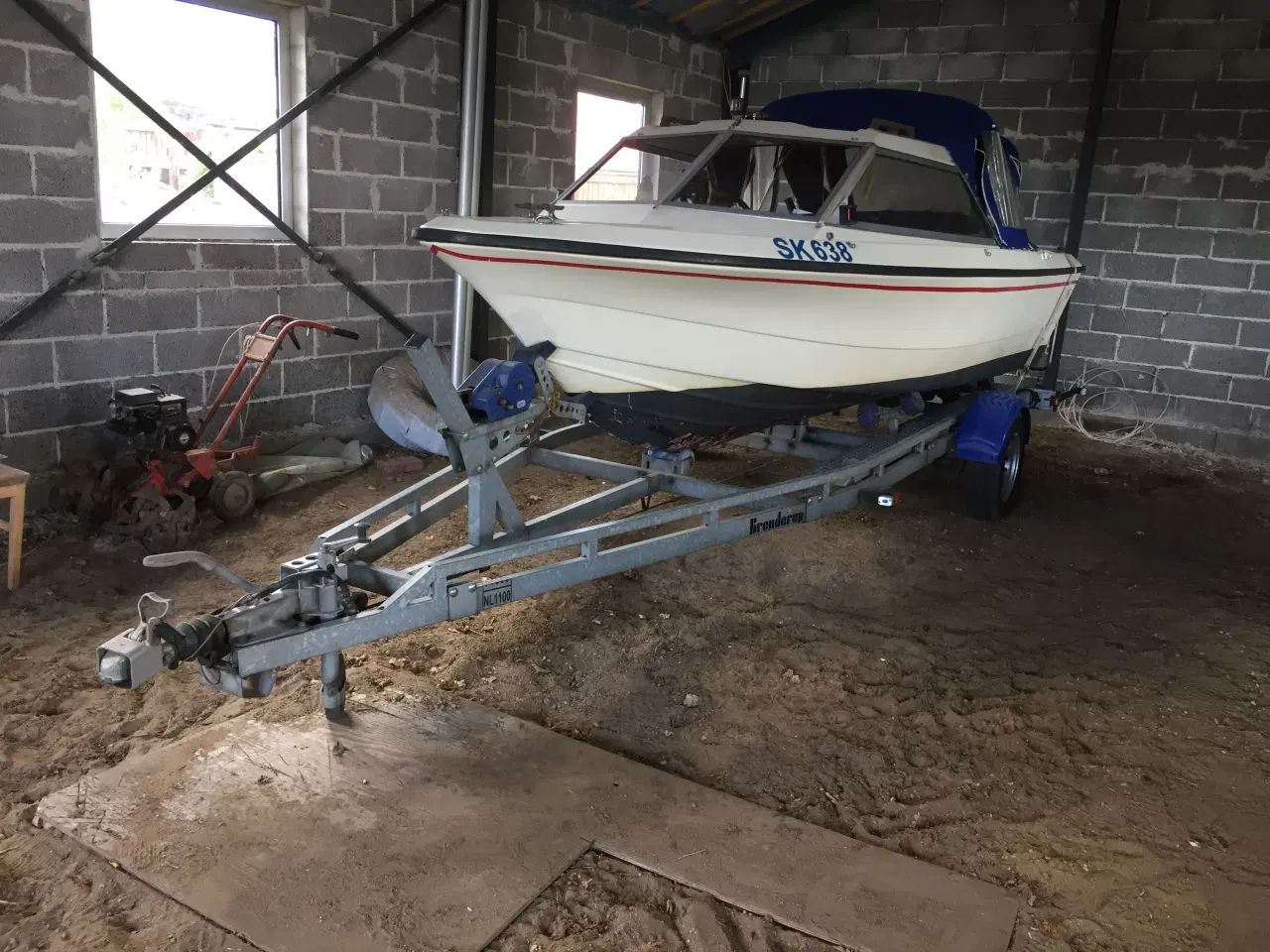 Billede 1 - Bådtrailer Brenderup totalt vægt 1500 kg
