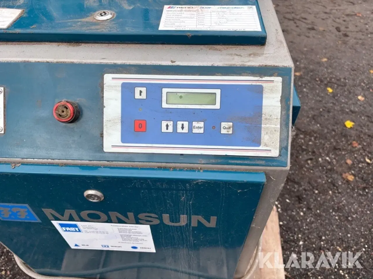 Billede 10 - Skruekompressor F.F Monsun