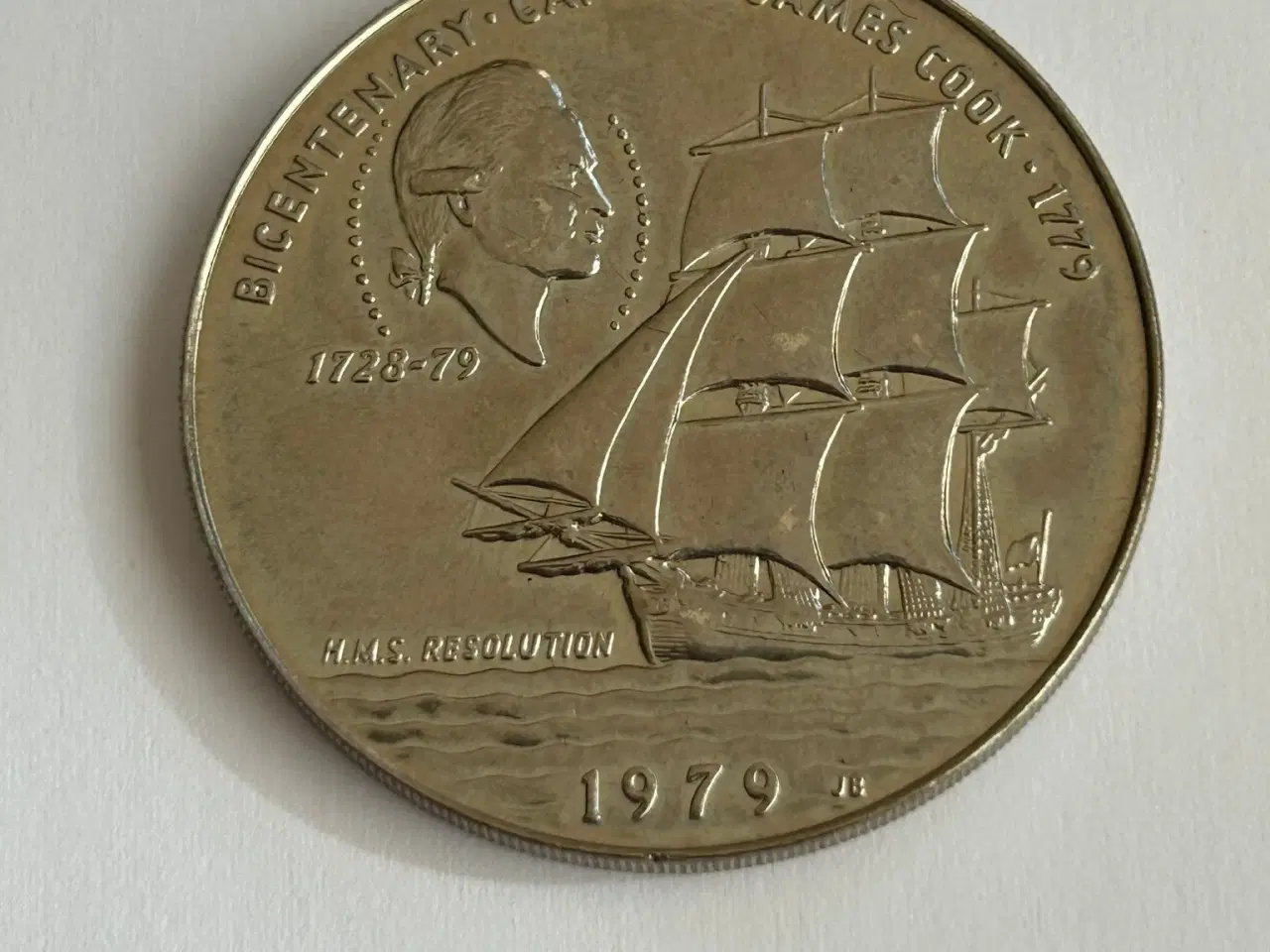 Billede 2 - 1 Tala - Samoa - Captain Cook - 1979