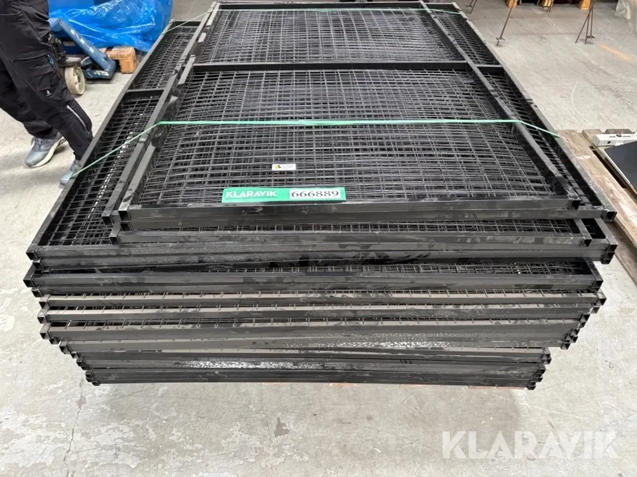 Billede 8 - Sikkerhedsnet til pallereoler X Axelent 24 stk
