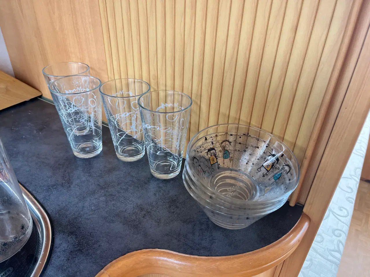 Billede 5 - Glas med børnemotivet