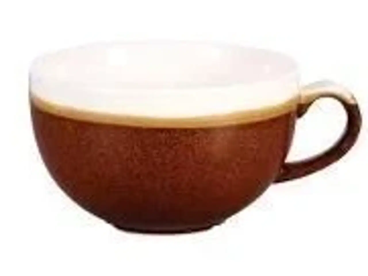 Billede 1 - 49 stk. Cappuccino kop brun 22,7 cl Monochrome Churchill