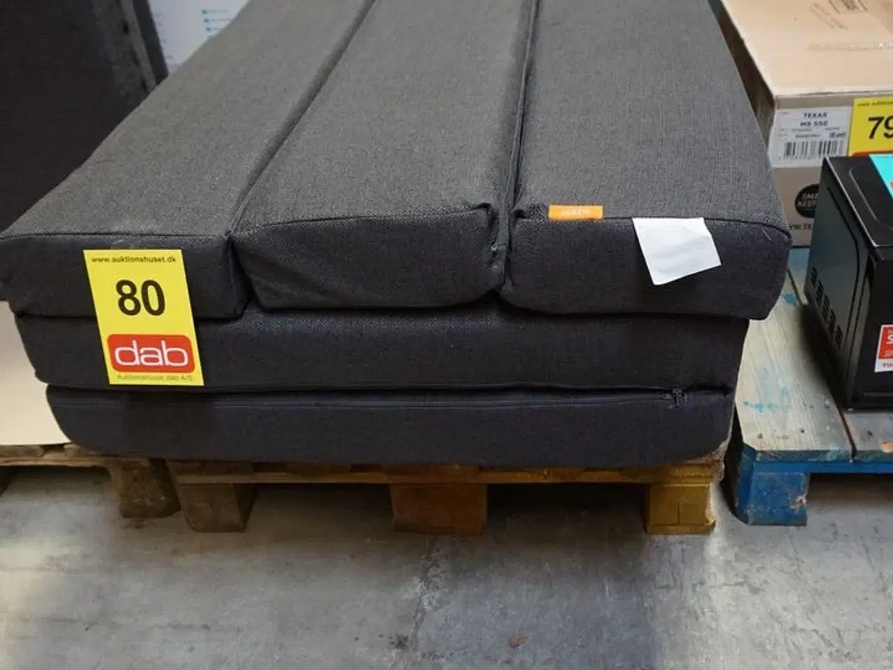 Billede 4 - Sleepy foldemadras og sofa 240x140x10 cm Antracit