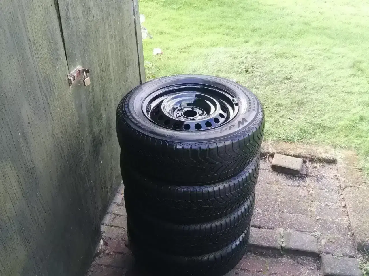 Billede 1 - 16" Vinterdæk, 5x114,3 Tpms Vinterhjul 3PMSF ,