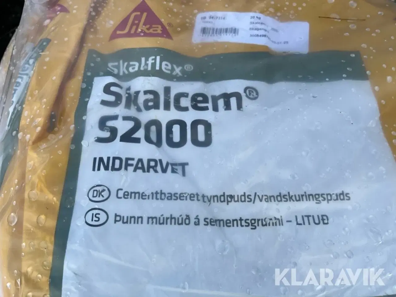 Billede 5 - Skalcem Sika S2000 7 poser skagengul