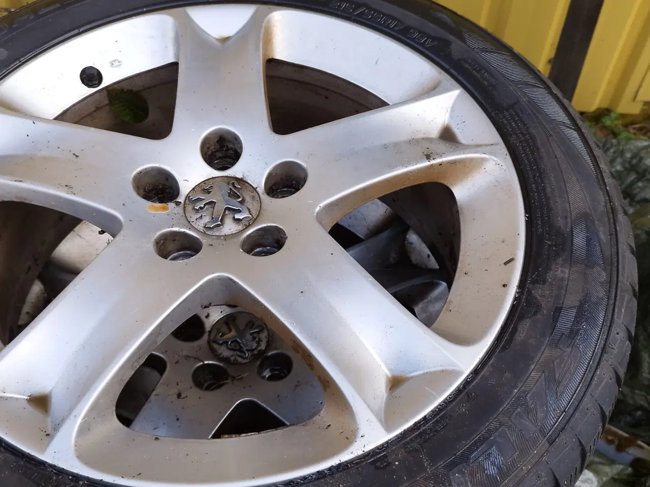 Billede 1 - Originale AMG alufælge med dæk