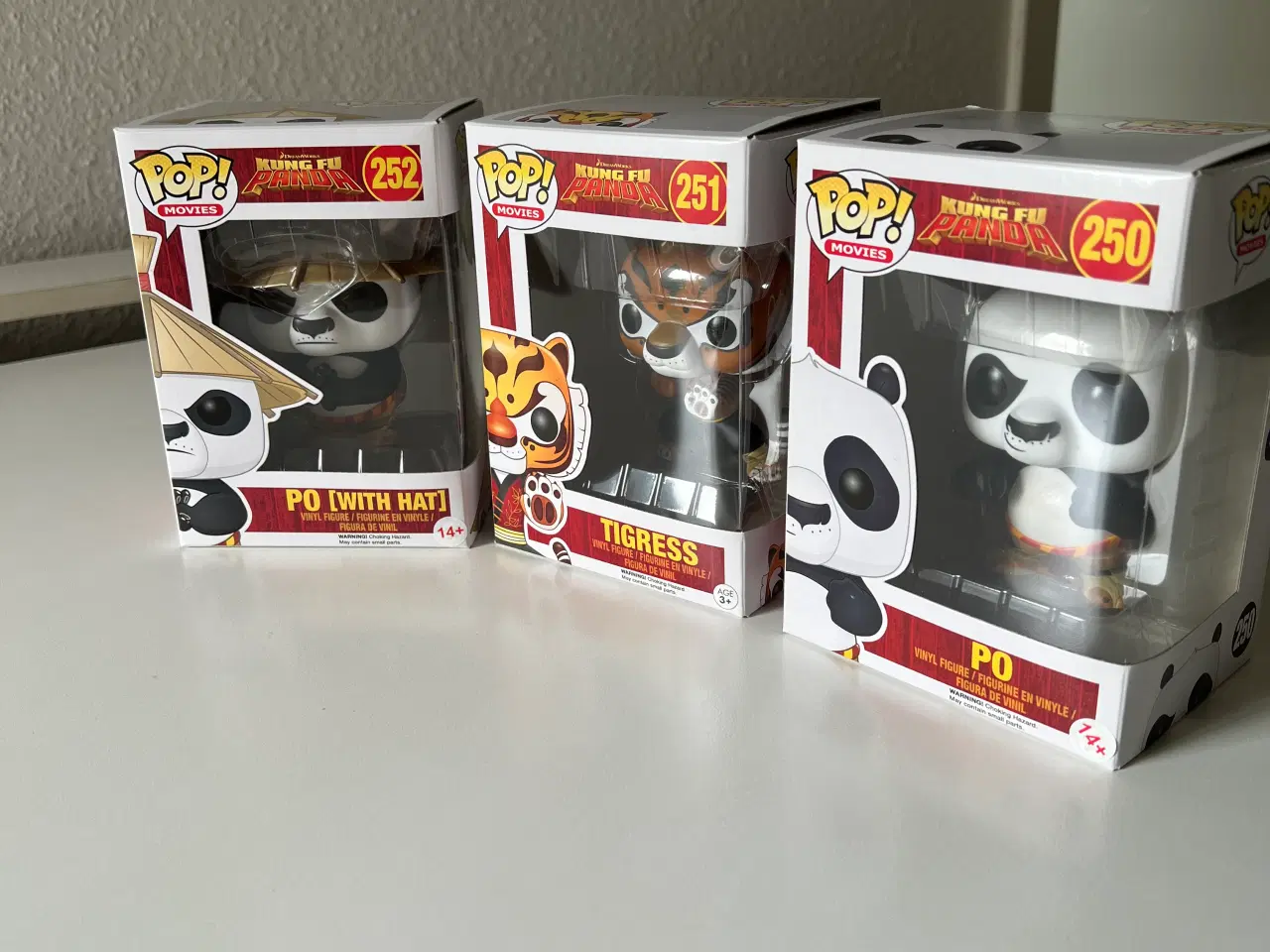 Billede 2 - Funko Pop! Kung Fu Panda #252 #251 #250 