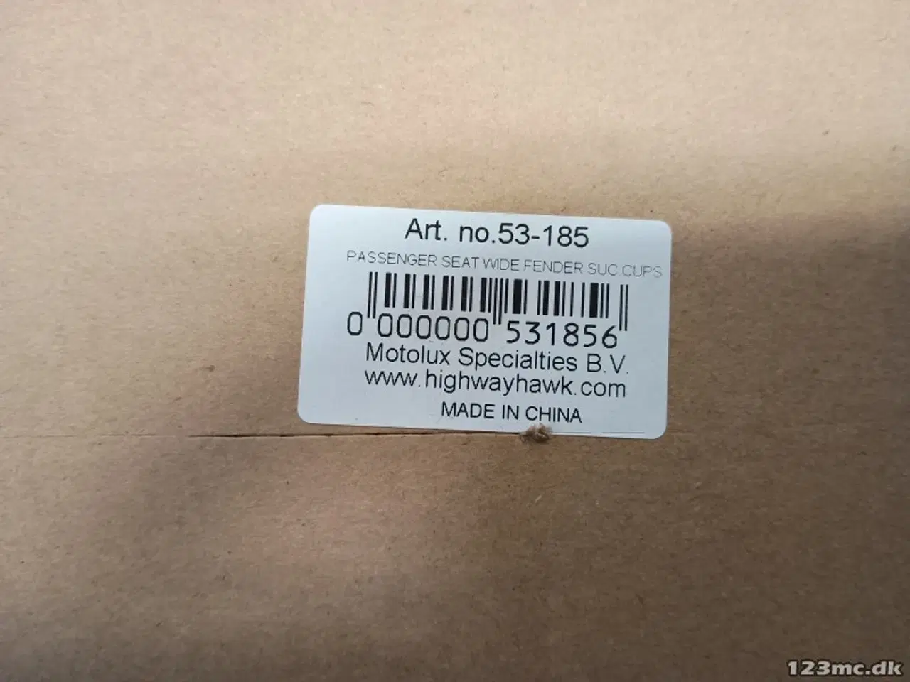 Billede 5 - HIGHWAY HAWK SUGEKOP SÆDE